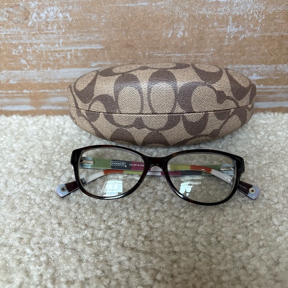 Coach Dakota HC 6012A Glasses Frames 5001 Dark Tortoise Classic Preppy - Picture 11 of 11